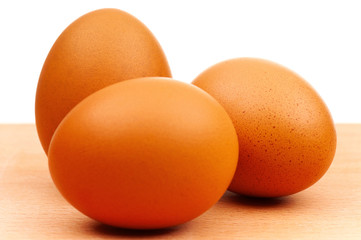 Chicken eggs