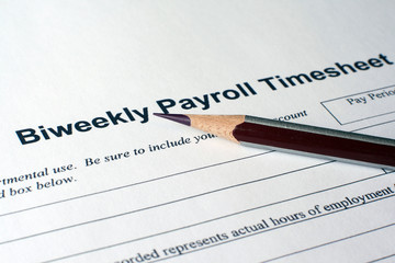Payroll timesheet