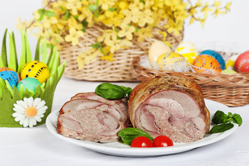 traditional easter roasted turkey