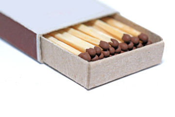 match box on white background
