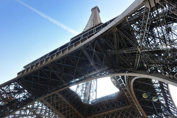 eiffel tower in paris at day