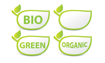 Organic sign, BIO sign, green sign