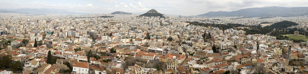Fototapeta na wymiar Zobacz w Atenach