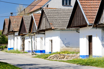 Fototapeta na wymiar wine cellars, Blatnice pod svatym Antoninkem, Czech Republic
