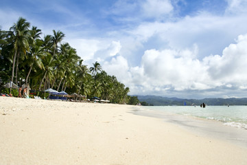 boracay white beach philippines holiday island