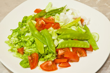 Vegetables salad