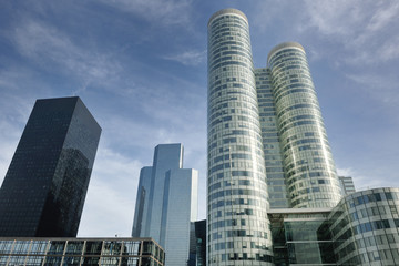 Fototapeta premium Modern Buildings in the new center of Paris