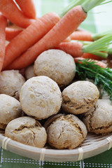 carrot buns