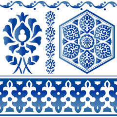 Some Islamic design elements