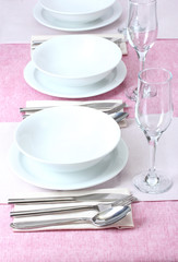 elegant holiday table setting