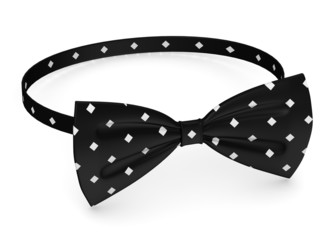 3d render of bow tie