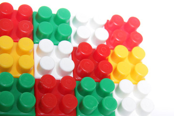 plastic building blocks