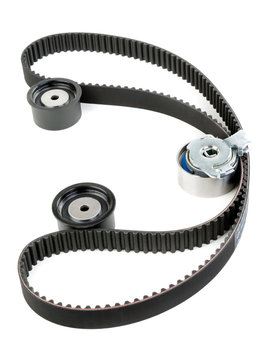 tension pulley and timing belt