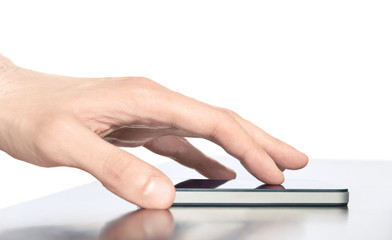 Touching On Mobile Smart Phone