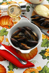 Mussels au gratin Małże au gratin Moules gratinée 贻贝焗 © Comugnero Silvana