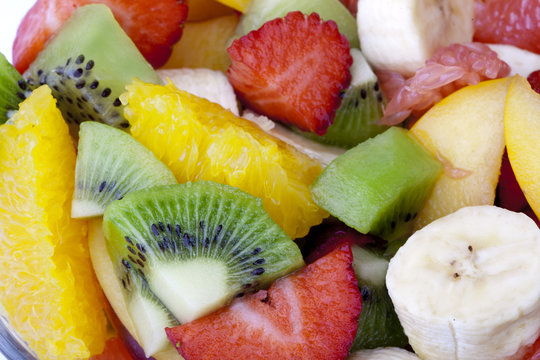 Fresh Fruit Salad background