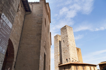 Medieval Towers in San Gimignano Italy