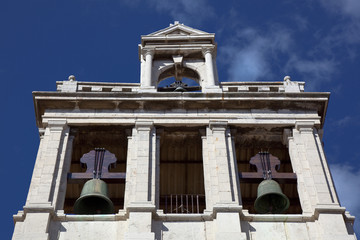 Campanario en Astorga, León, Castilla y León, España