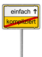 Einfach Kompliziert Einfach Kompliziert