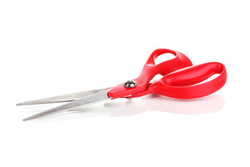 Sewing scissors isolated on white