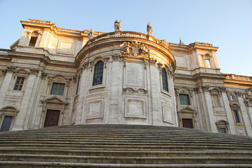 Fototapeta na wymiar Rzym kościół Santa Maria Maggiore
