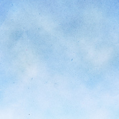 Fototapeta premium grunge blue water color background.