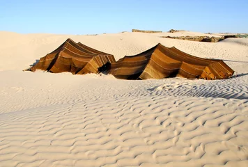 Foto op Plexiglas tente touareg sahara tunisie 6 © fannyes