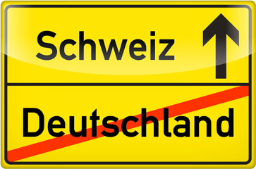 in die Schweiz