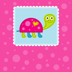 Template greeting card, vecto