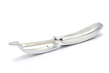 Metallic potato peeler