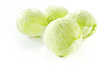 Four cabbages