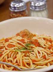 Traditional Spaghetti Marinara