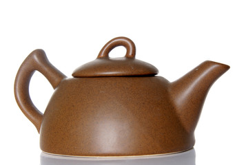 teapot over white