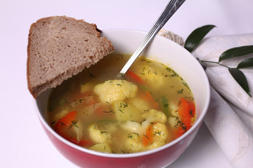 Blumenkohl Suppe