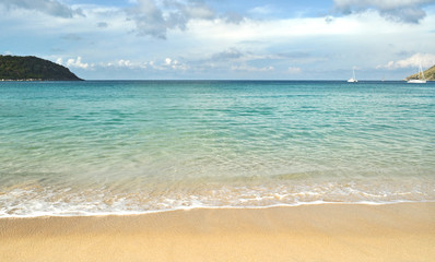 Fototapeta na wymiar Sea beach paradise island Asia Thailnad