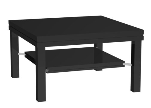 3d render of coffee table