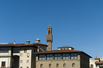 The Uffizi Gallery in Florence Italy