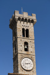 Obraz premium Church Tower in Fiesole near Florence Italy