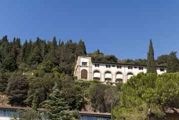 Villa in Fiesole near Florence Italy