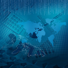 Business charts and graphs