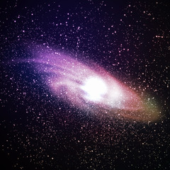 Space galaxy image