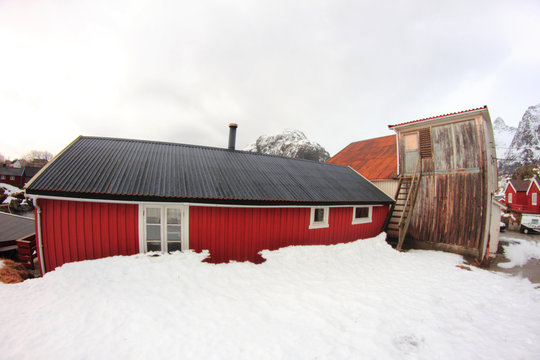 Old cabins of Å