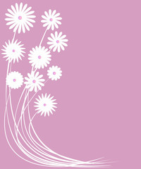 Fototapeta premium floral background