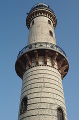 Fototapeta na wymiar Leuchtturm in Warnemünde 8