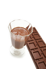 A cup of chocolate