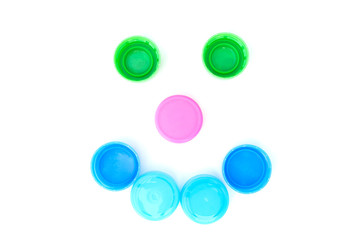 Recycled bottle caps