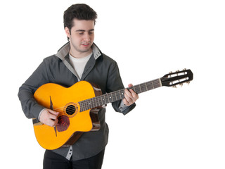 Solo on a guitar