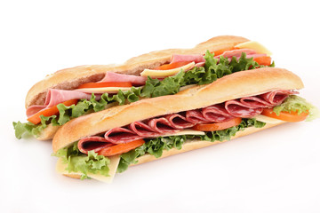 isolated sandwich
