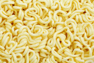 instant noodle close up