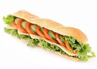 isolated sandwich